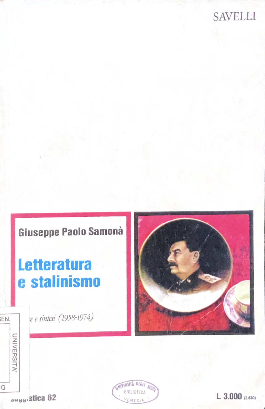 Letteratura e stalinismo