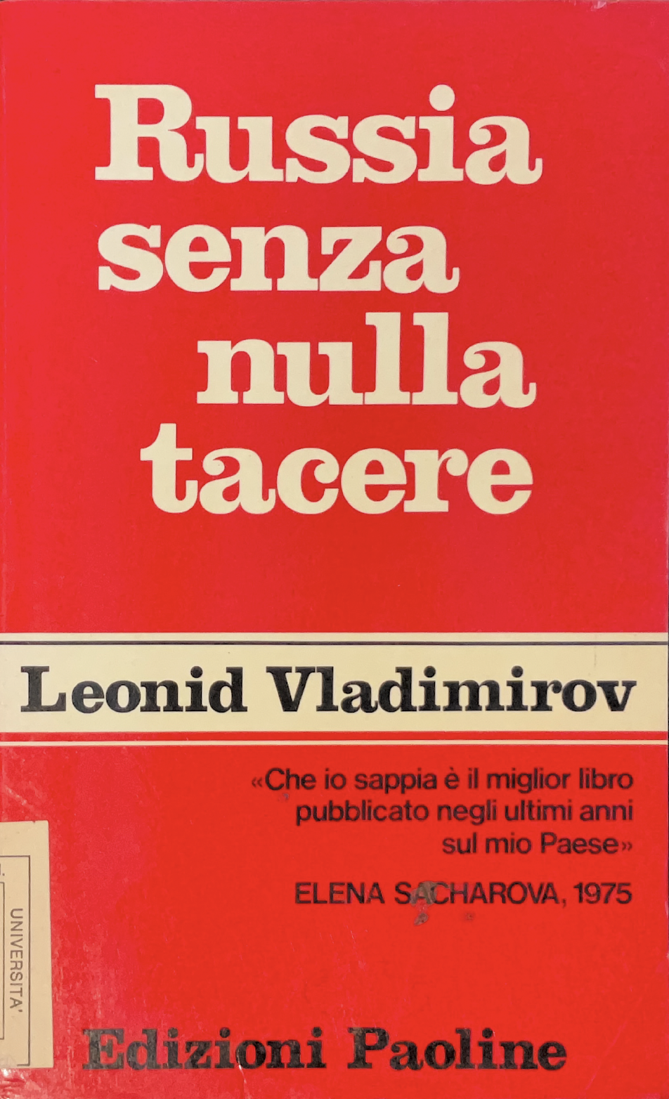 Russia senza nulla tacere