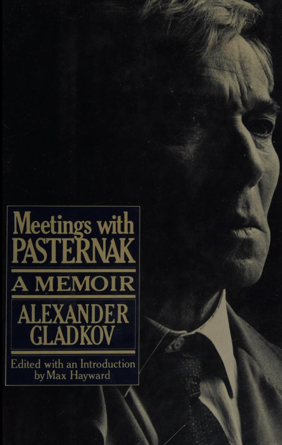Meetings with Pasternak