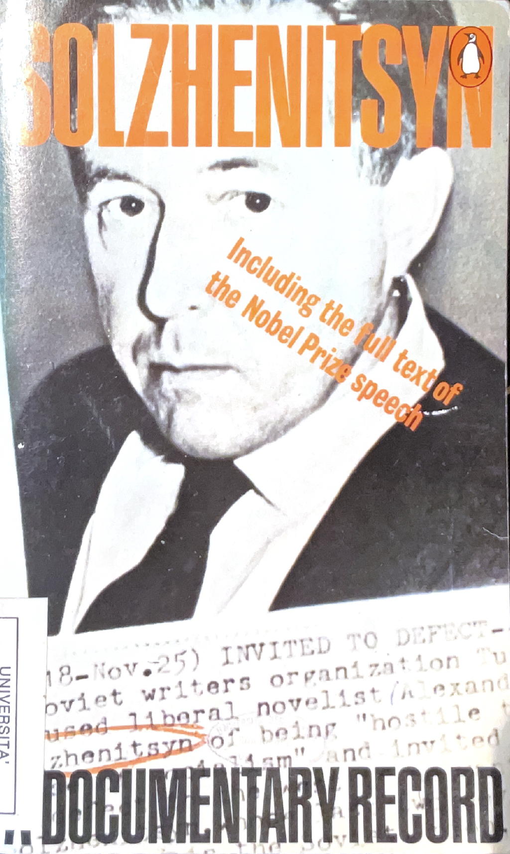 Solzhenitsyn: A Documentary Record